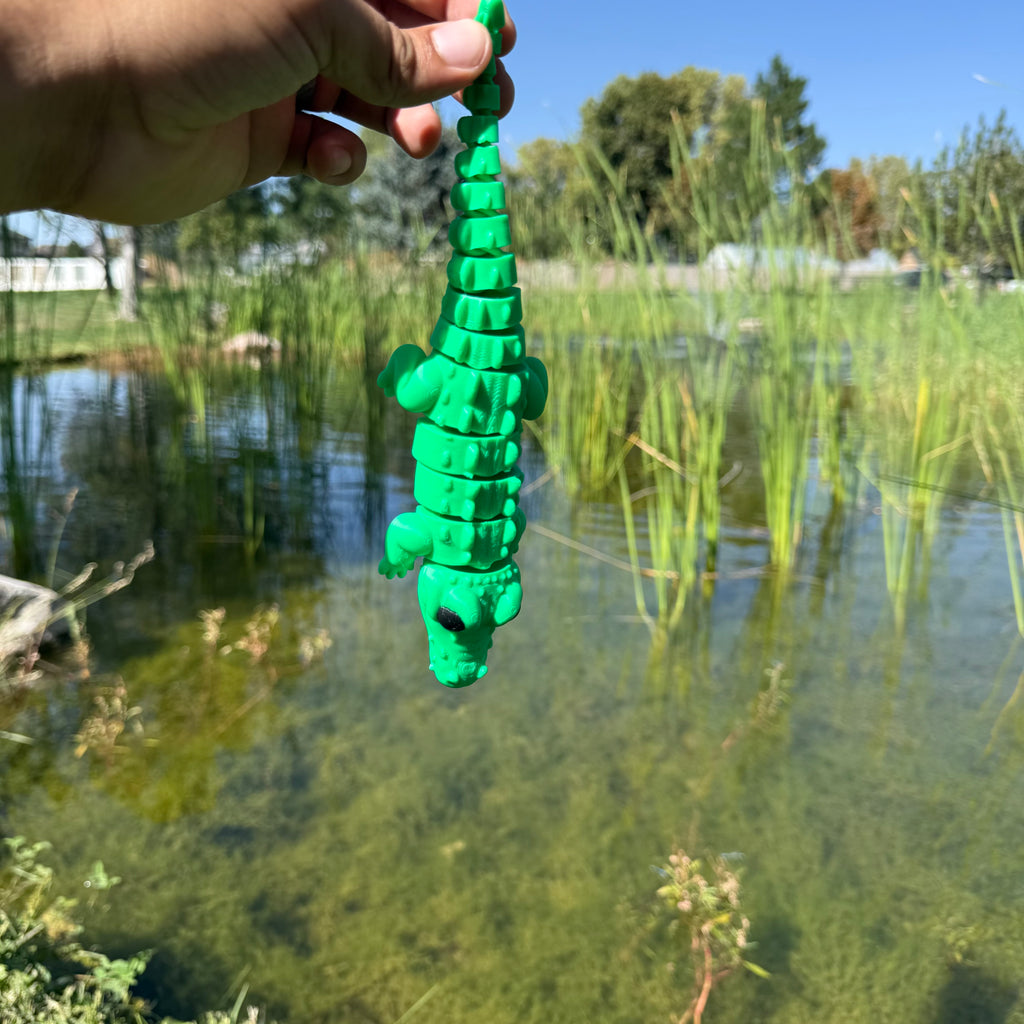 Articulated crocodile