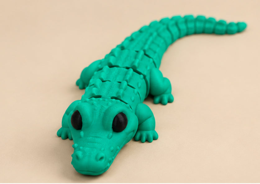 Articulated crocodile