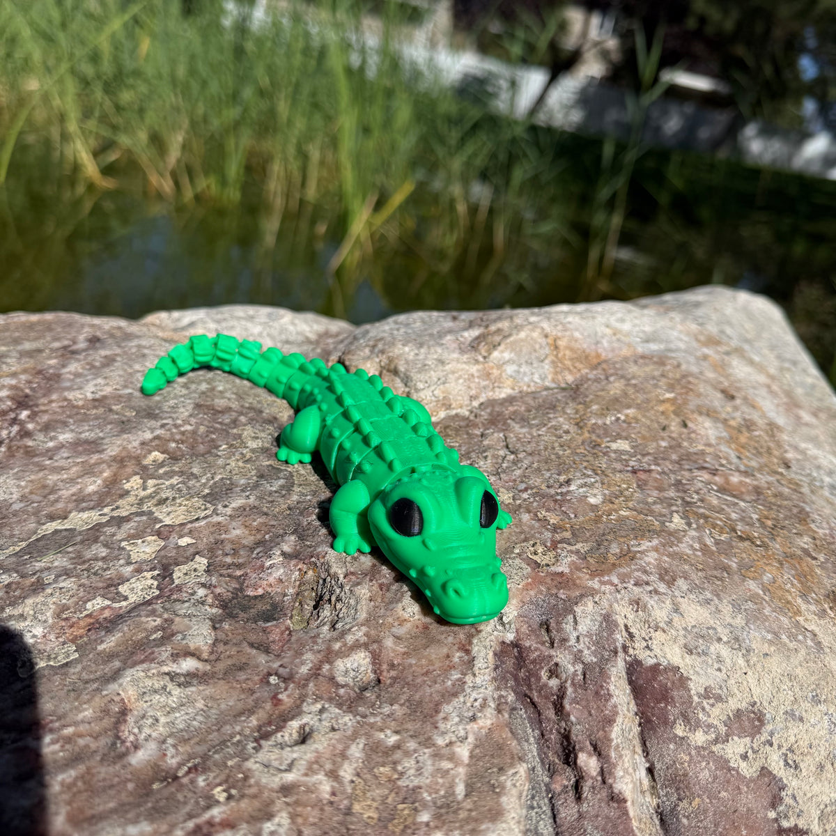 Articulated crocodile