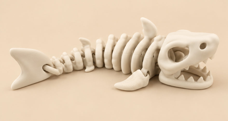 Articulated Shark Skeleton