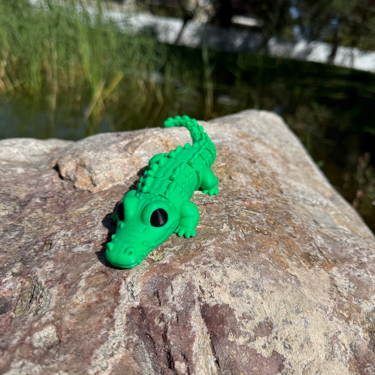 Articulated crocodile