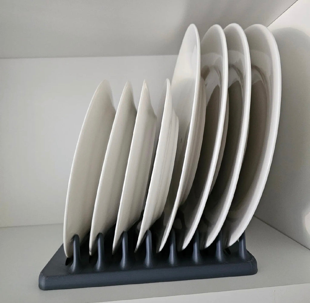 Vertical plate organizer