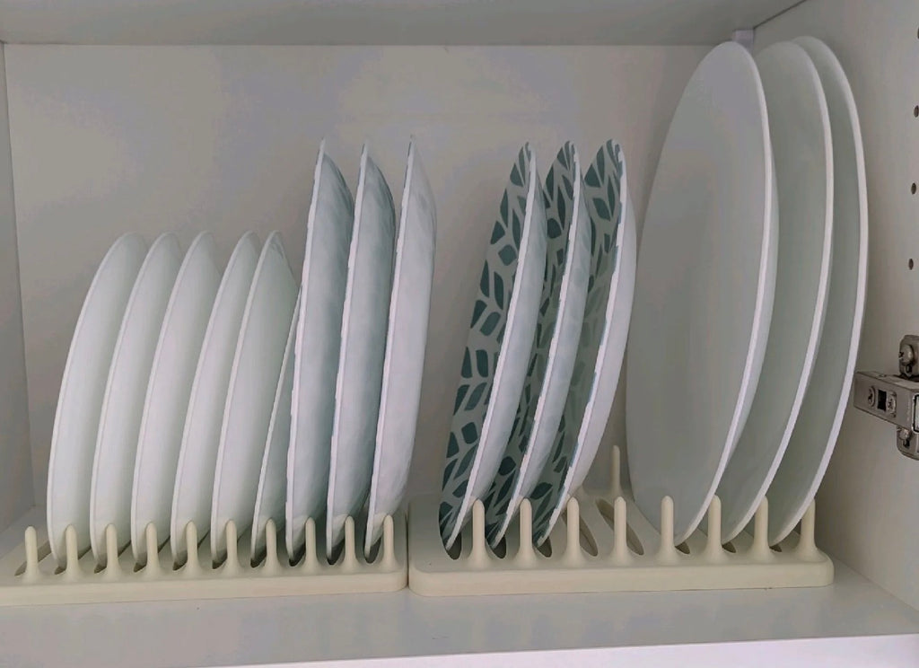 Vertical plate organizer