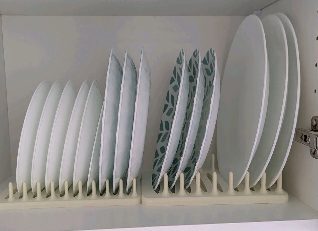 Vertical plate organizer