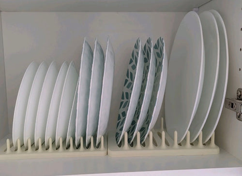 Vertical plate organizer